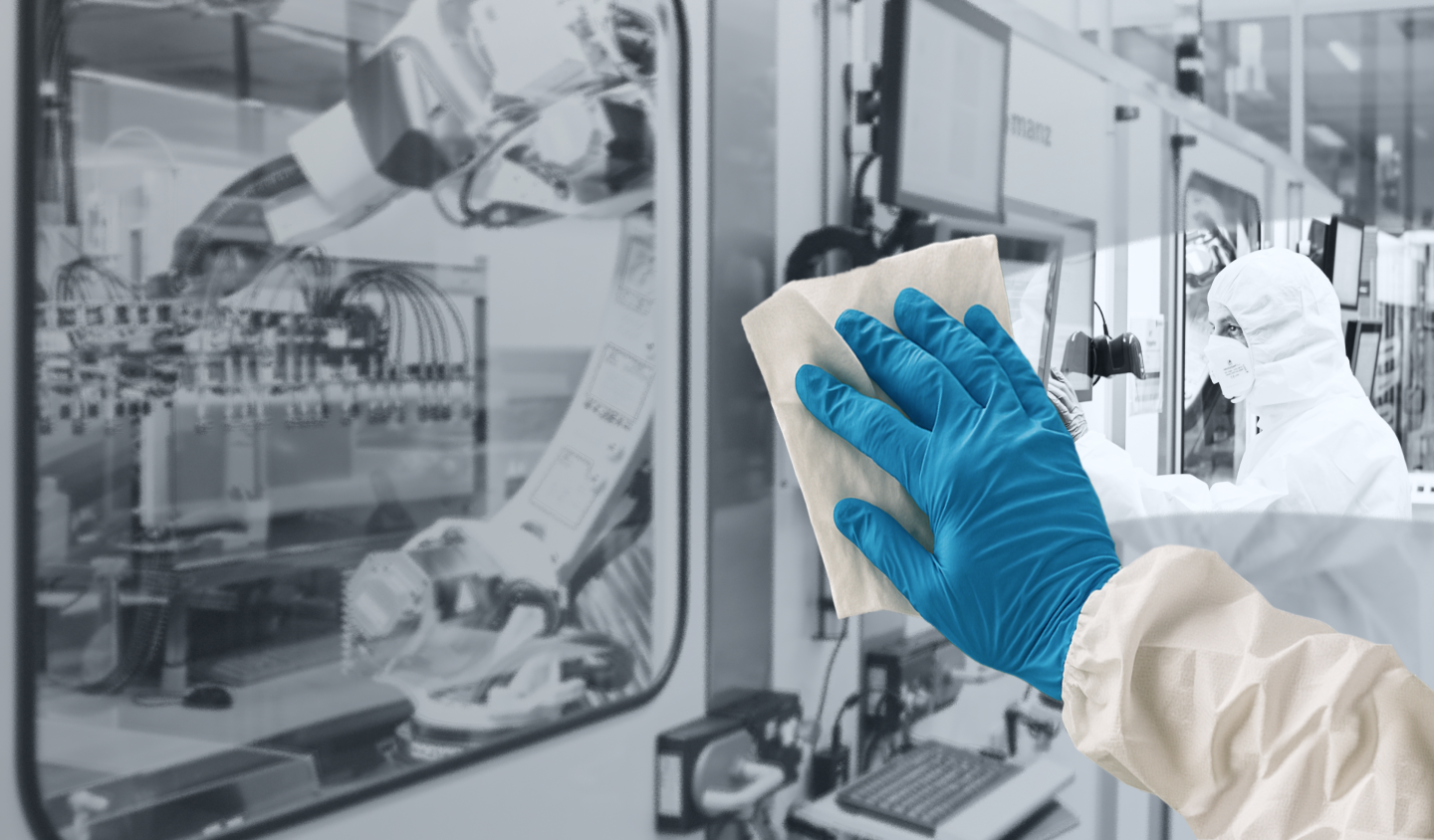 Neu: DACH Cleanroom Wipes