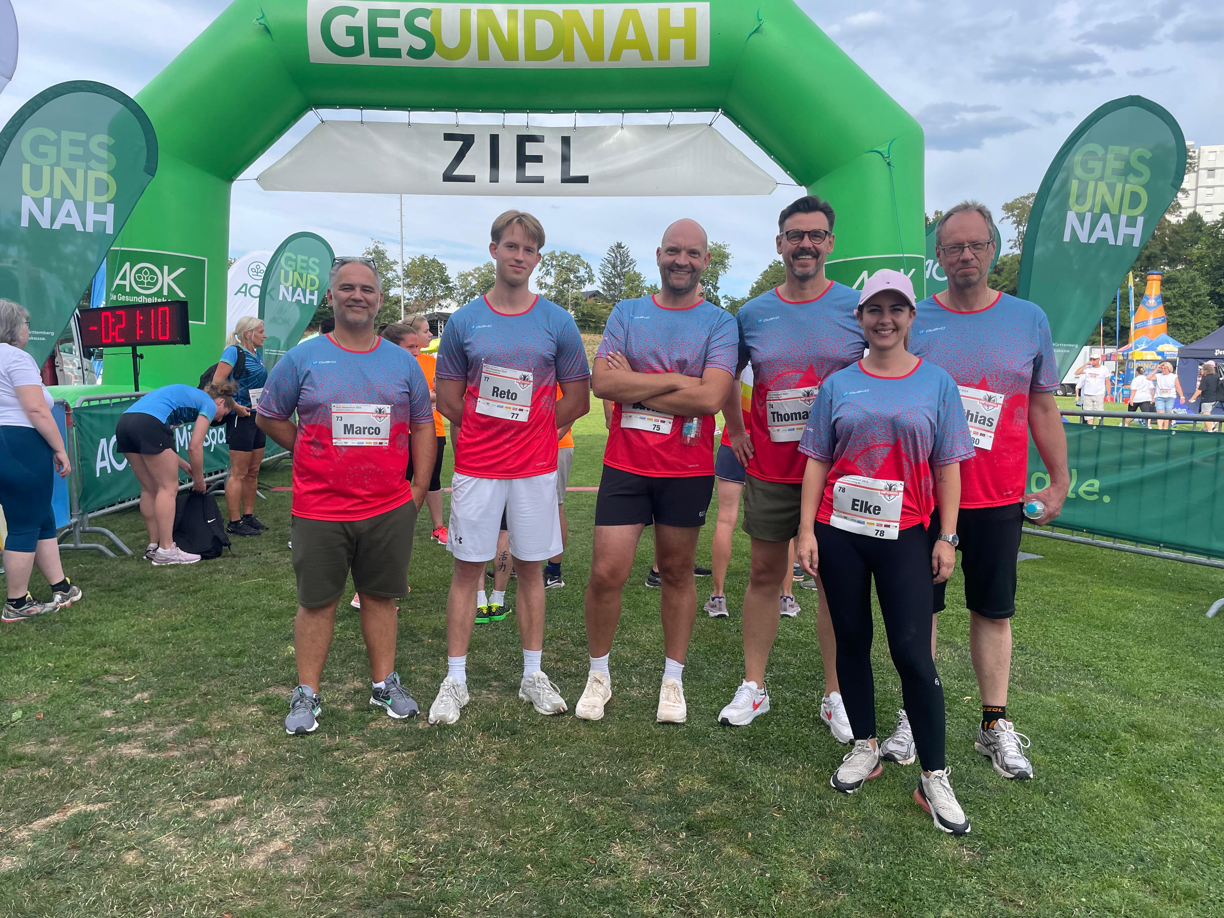 DACH Schutzbekleidung rennt beim 9. AOK Firmenlauf mit